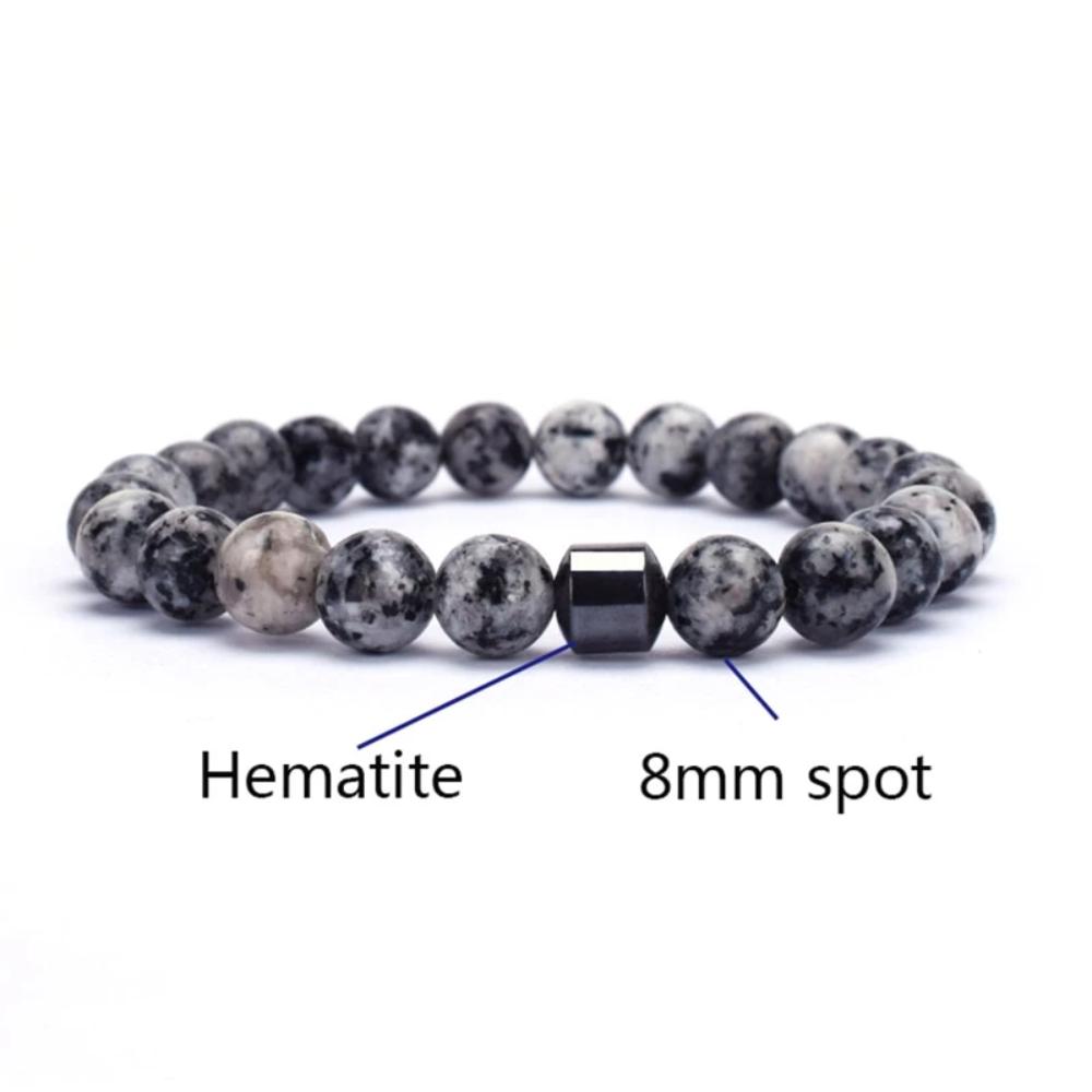 Stone Lava Bead Bracelet For Couple - AFRICAN SOUGOU