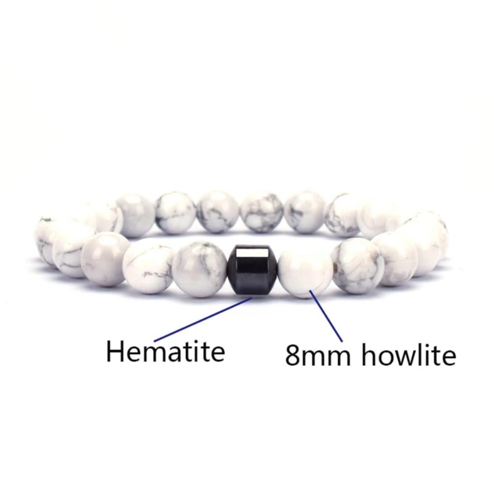 Stone Lava Bead Bracelet For Couple - AFRICAN SOUGOU
