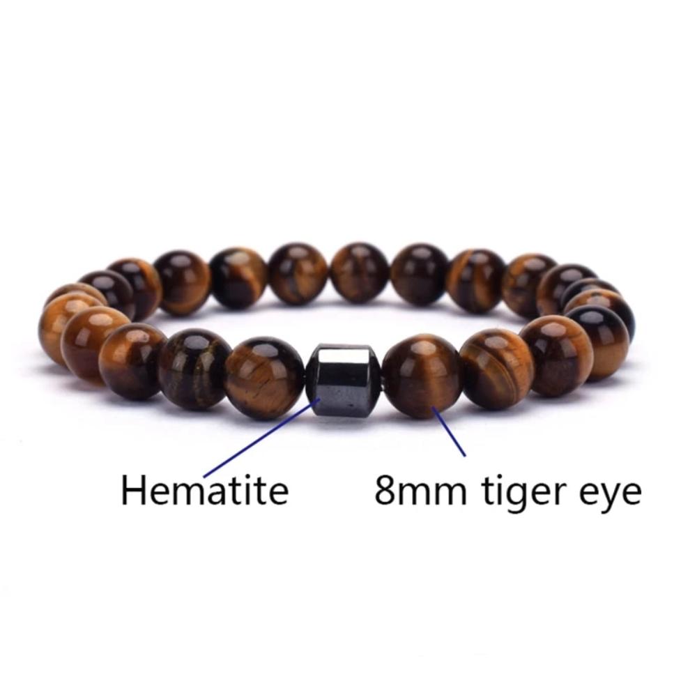 Stone Lava Bead Bracelet For Couple - AFRICAN SOUGOU