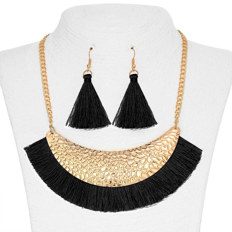 New Tassel African Necklace - AFRICAN SOUGOU