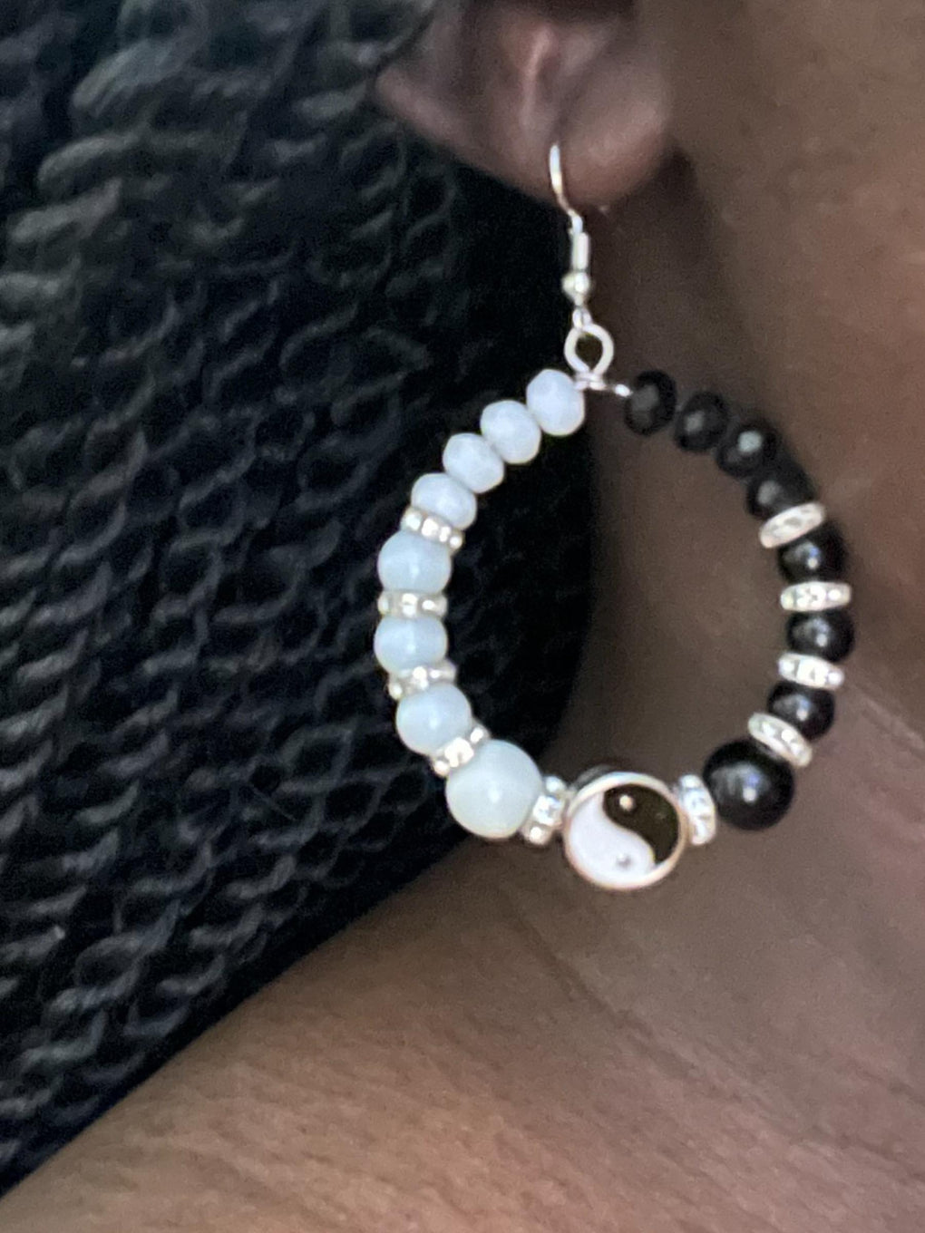 Elegant Yin Yang Earrings: Embrace Harmony in Gold and Silver
