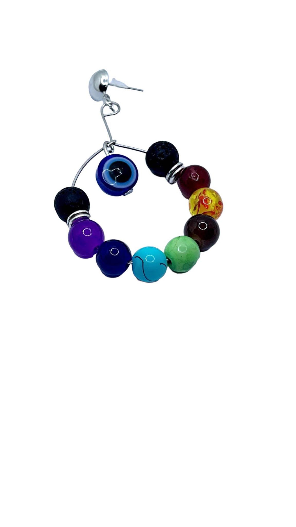 seven chakra earrings