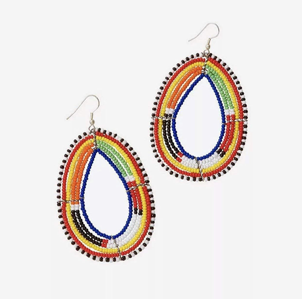 Maasai earrings - AFRICAN SOUGOU