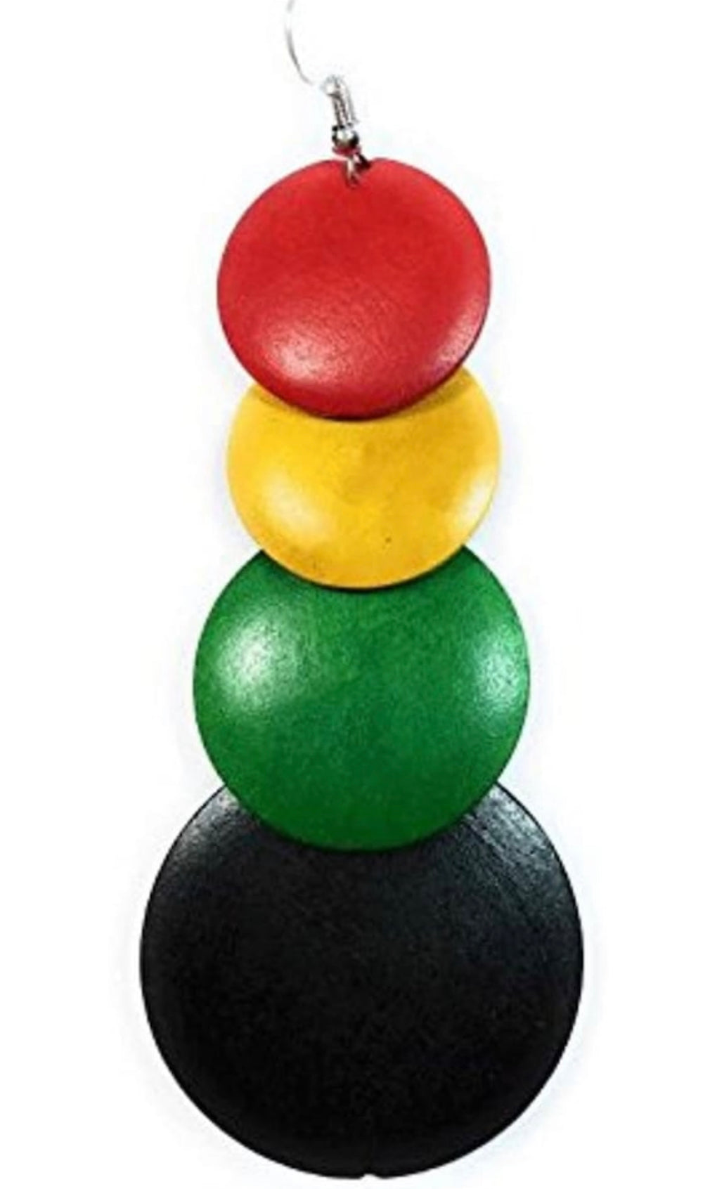Rasta Wood Earrings