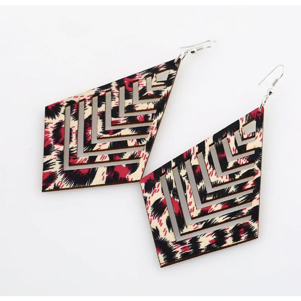 Bohemian Pattern Printed Wooden African - AFRICAN SOUGOU