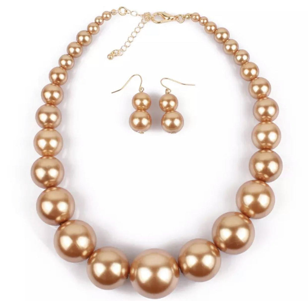 Pearl necklace - AFRICAN SOUGOU