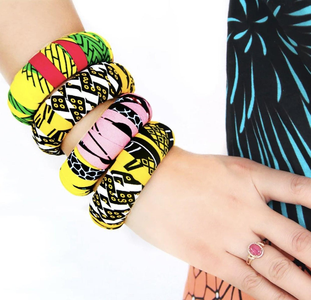 Kente Bracelet - AFRICAN SOUGOU