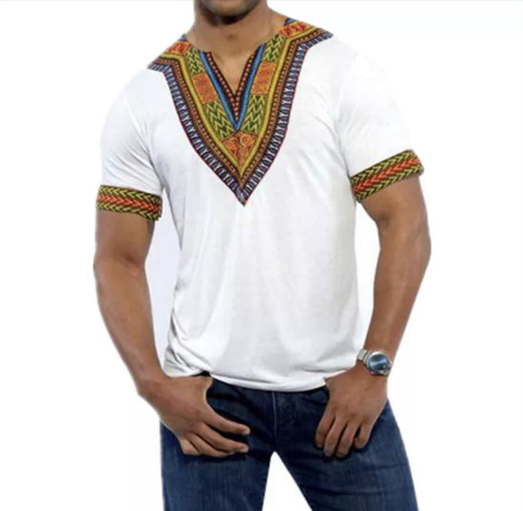 Dashiki T-shirt - AFRICAN SOUGOU