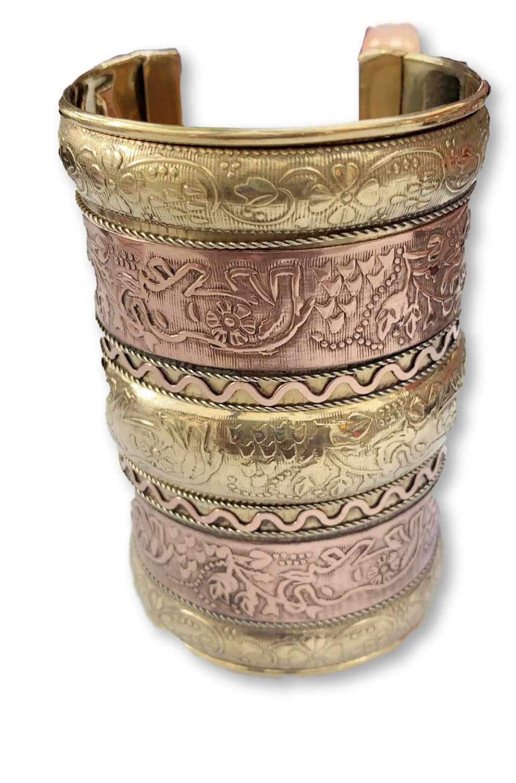 Metal cuff Bracelet - AFRICAN SOUGOU