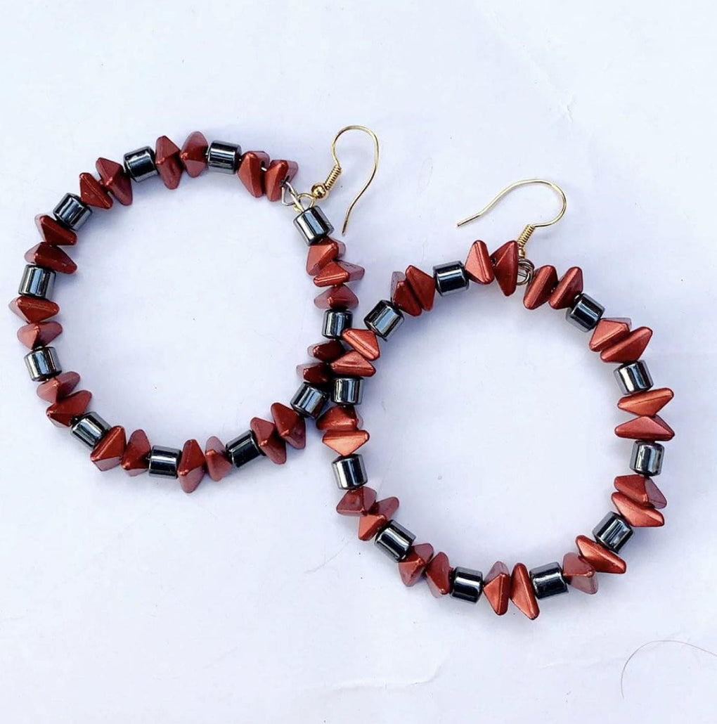 Sorority earrings - AFRICAN SOUGOU