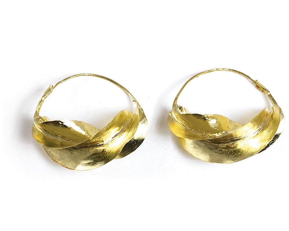 Fulani Earring Silver and Gold // African Sougou collection - AFRICAN SOUGOU