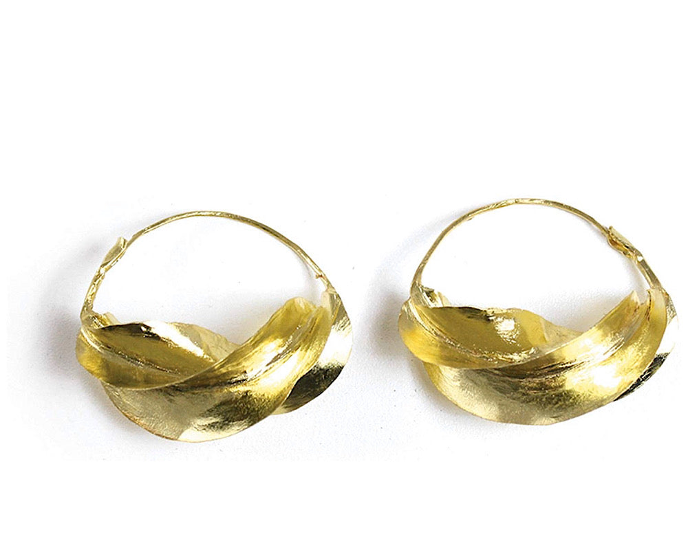 Fulani Earring Silver and Gold // African Sougou collection - AFRICAN SOUGOU