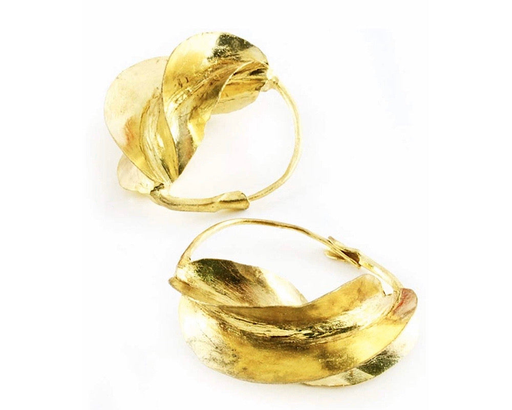 Fulani Earring Silver and Gold // African Sougou collection - AFRICAN SOUGOU