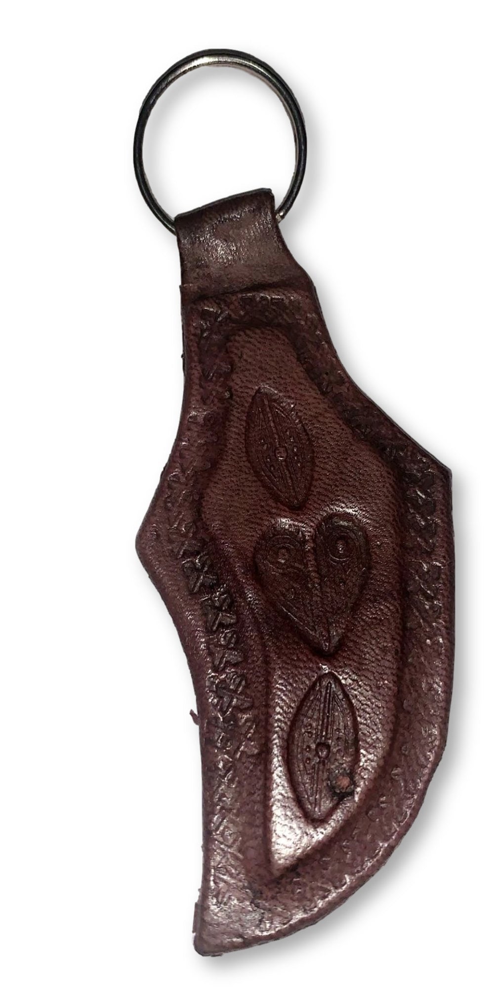 Leather Keychain Handmade A Machete // African Sougou collection - AFRICAN SOUGOU