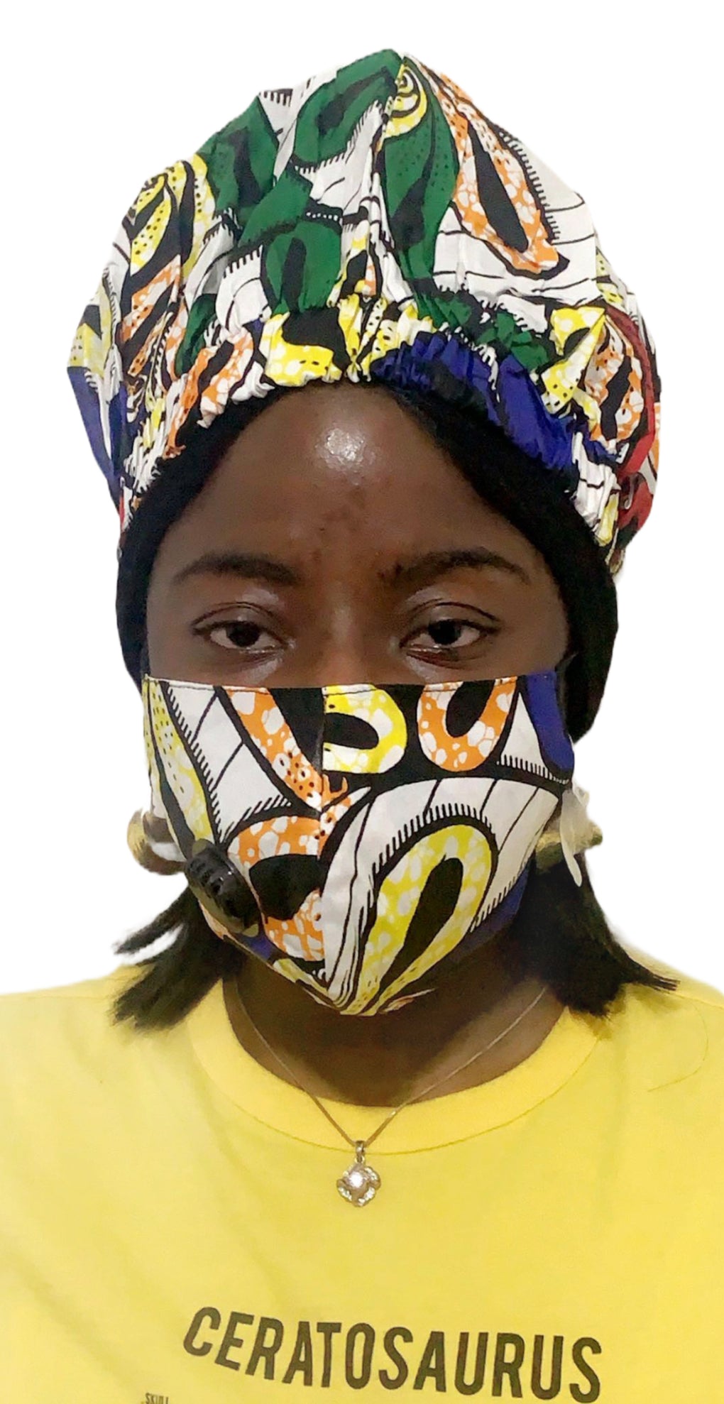 African Headwraps Print Cotton Headband Bonnet Ankara Wax Fabric Pure Cotton African Headscarf Mask Match Print RANDOM / African Cap // African Sougou Collection