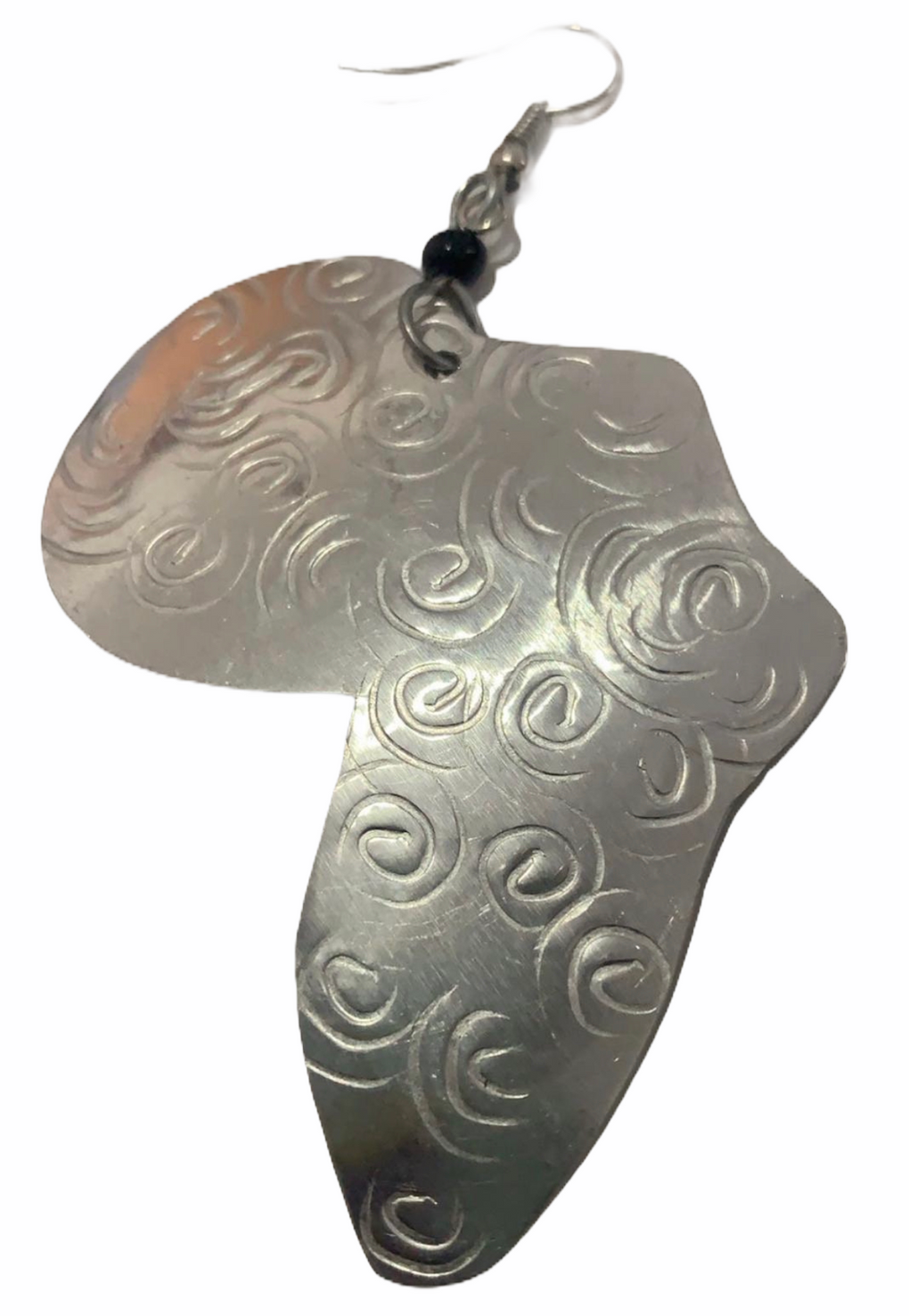 African Aluminum earrings // African Sougou collection