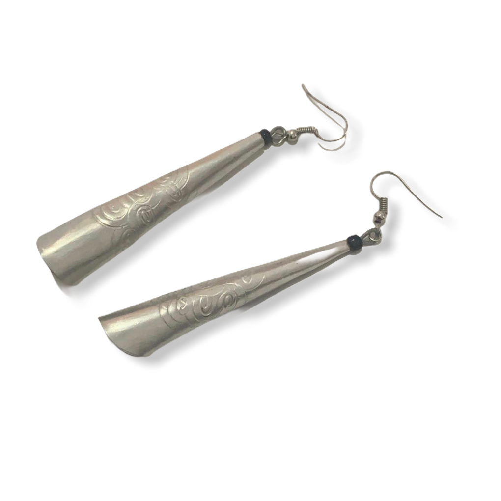 African Aluminum earrings // African Sougou collection