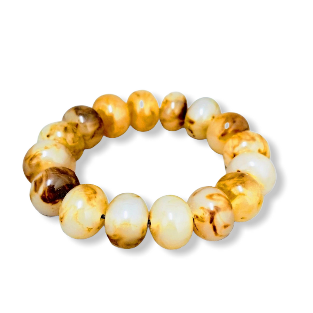 Bracelet 12mm Gemstone Round Bead Bracelet