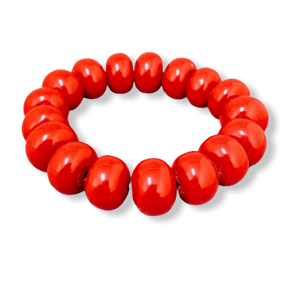 Bracelet 12mm Gemstone Round Bead Bracelet
