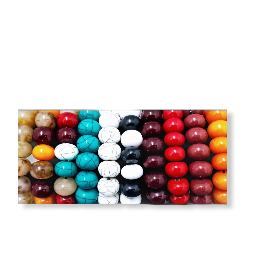Bracelet 12mm Gemstone Round Bead Bracelet