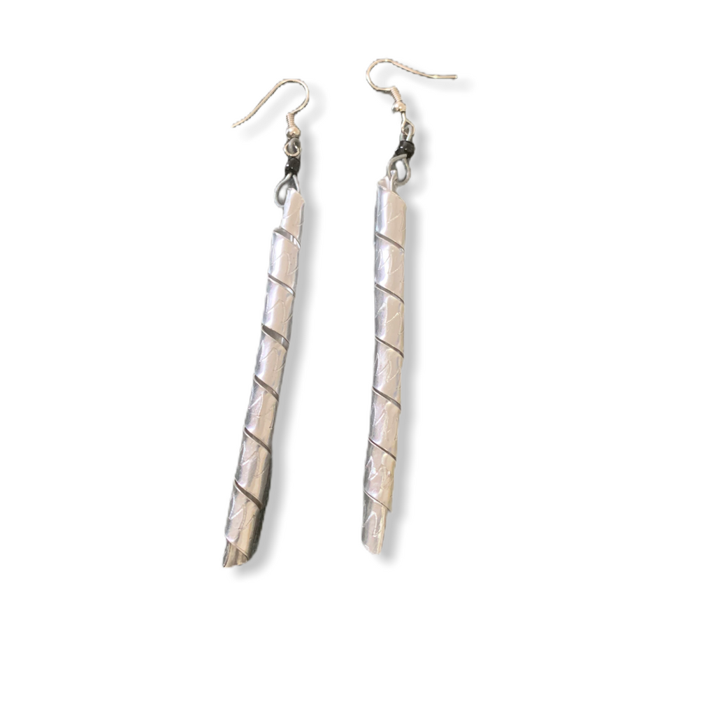 African Aluminum earrings // African Sougou collection