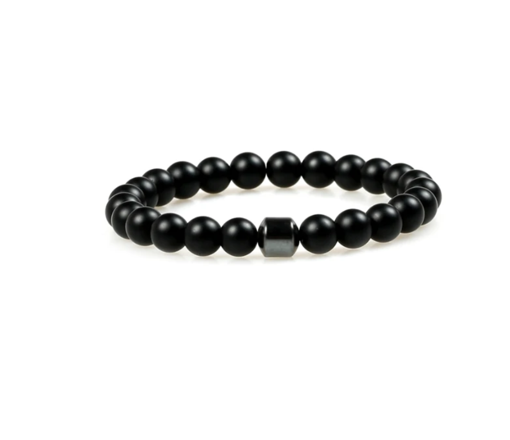 Stone Lava Bead Bracelet For Couple - AFRICAN SOUGOU