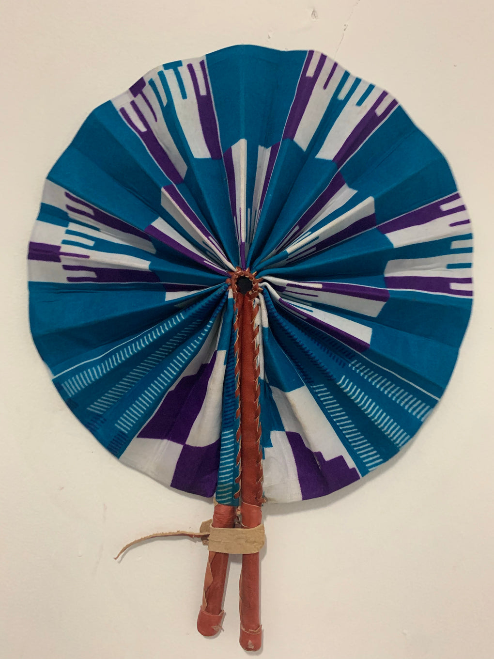 African Fan/African Fabric Fan/Ankara Fan/ Leather Folding Fan/ African Sougou collection - AFRICAN SOUGOU