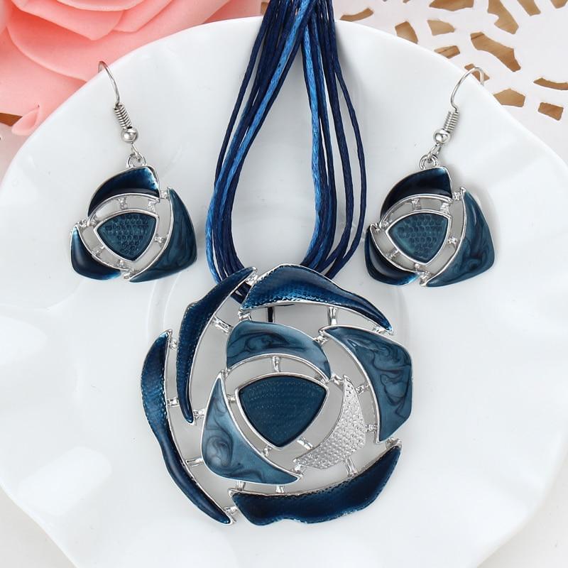 Pendant necklace bridal - AFRICAN SOUGOU