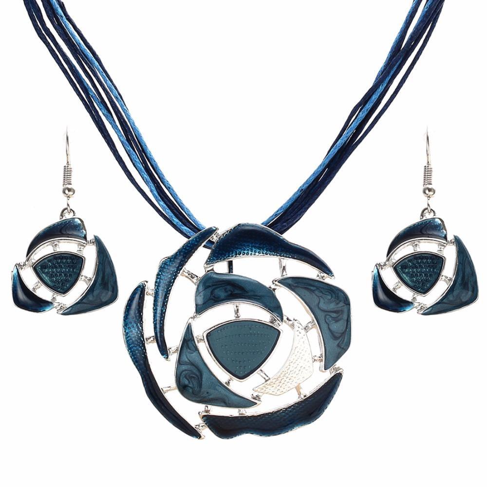Pendant necklace bridal - AFRICAN SOUGOU